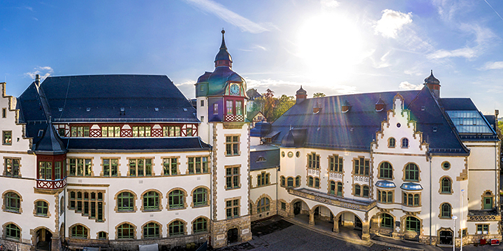 Volkshaus Jena Außenansicht  ©Jenaparadies, A. Gräf